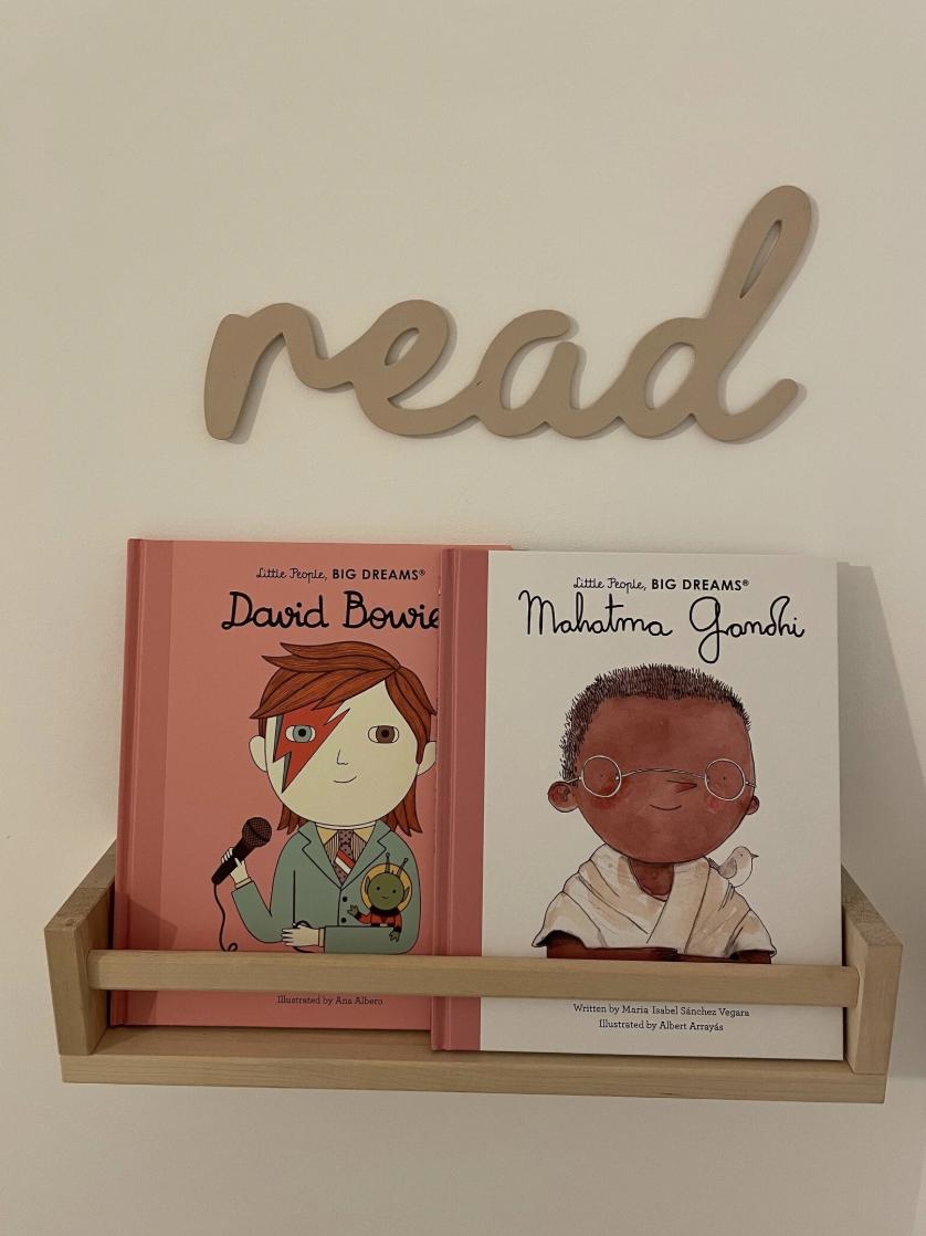 Wall Word "Read", Wooden Nursery Wall Decor, Reading Corner Decor, Book Nook Sign, Kids Bedroom Decor, Playroom Decor