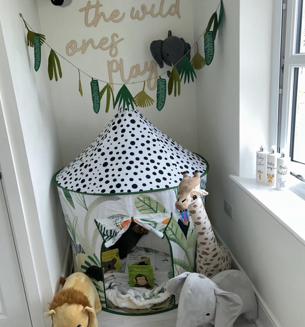 Where The Wild Ones Play Wall Words, Wooden Nursery Wall Decor, Playroom Decor, Kids Bedroom Decor, Wooden Wall Quote