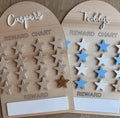 Personalised Reward Chart, Wooden Reward Chart, Kids Behaviour Chart, Chore Chart, Star Reward Board, Routine Chart, Montessori Reward Chart