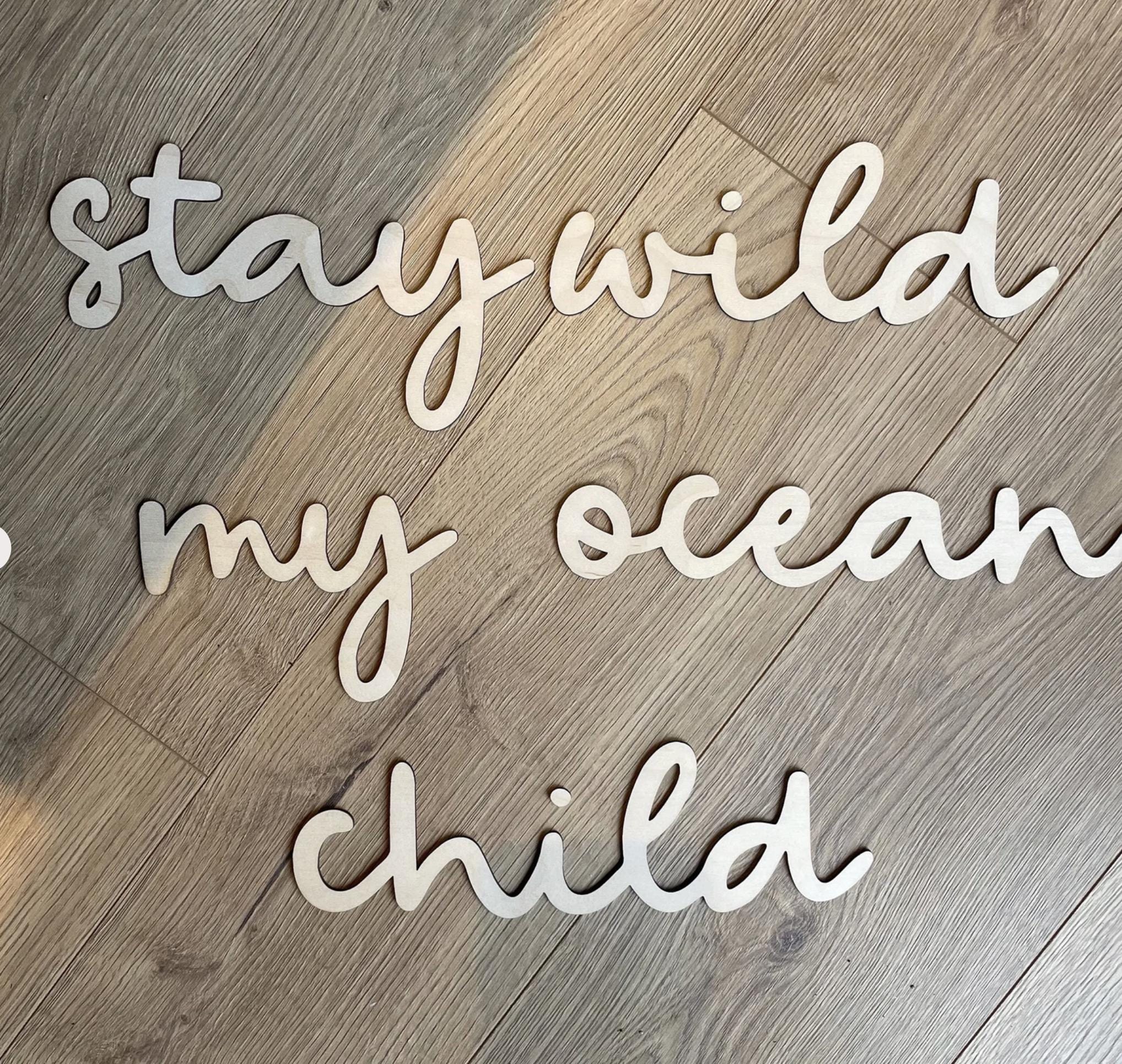 Where The Little One Sleeps Wall Decor, Wooden Nursery Wall Words, Nursery Quote, Wooden Wall Art, Nursery Wall Decor, Baby Room Decor