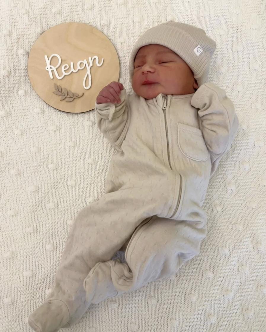Personalised Baby Announcement, Name Sign, Wooden Name Plaque, Nursery Wall Decor, Baby Name Sign, Wooden Wall Sign, Kids Bedroom Decor