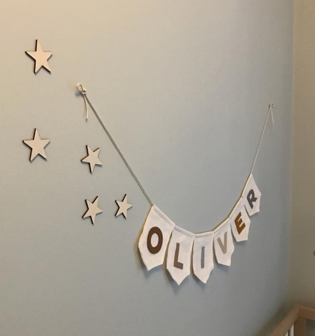 Large Wooden or Acrylic Nursery Wall Stars, Wall Decor, Nursery Wall Stars, Star Wall Decor, Scandi Nursery Decor, Boho Nursery, Set of 6