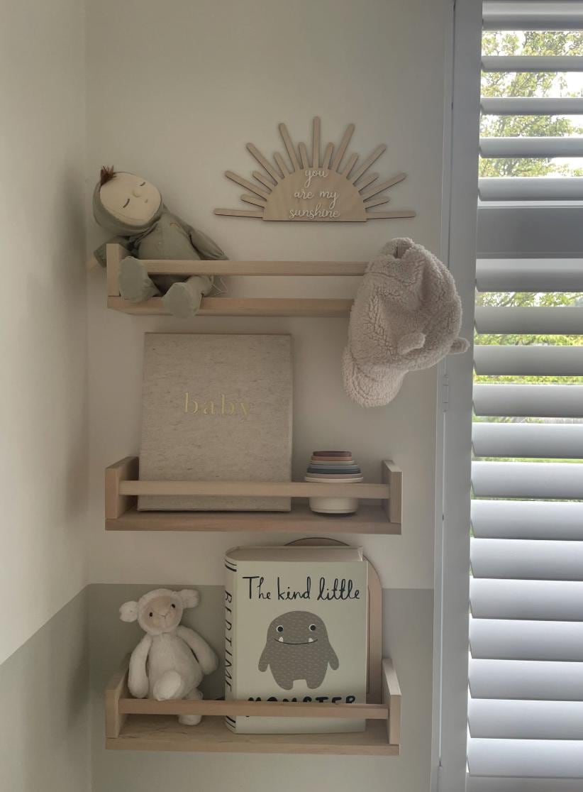 Wall Sign "You Are My Sunshine" Wooden Nursery Decor, Boho Sun Wall Art, Kids Bedroom Plaque, Baby Shower Gift, Sunbeam Wood Acrylic Sign