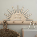 Wall Sign "You Are My Sunshine" Wooden Nursery Decor, Boho Sun Wall Art, Kids Bedroom Plaque, Baby Shower Gift, Sunbeam Wood Acrylic Sign