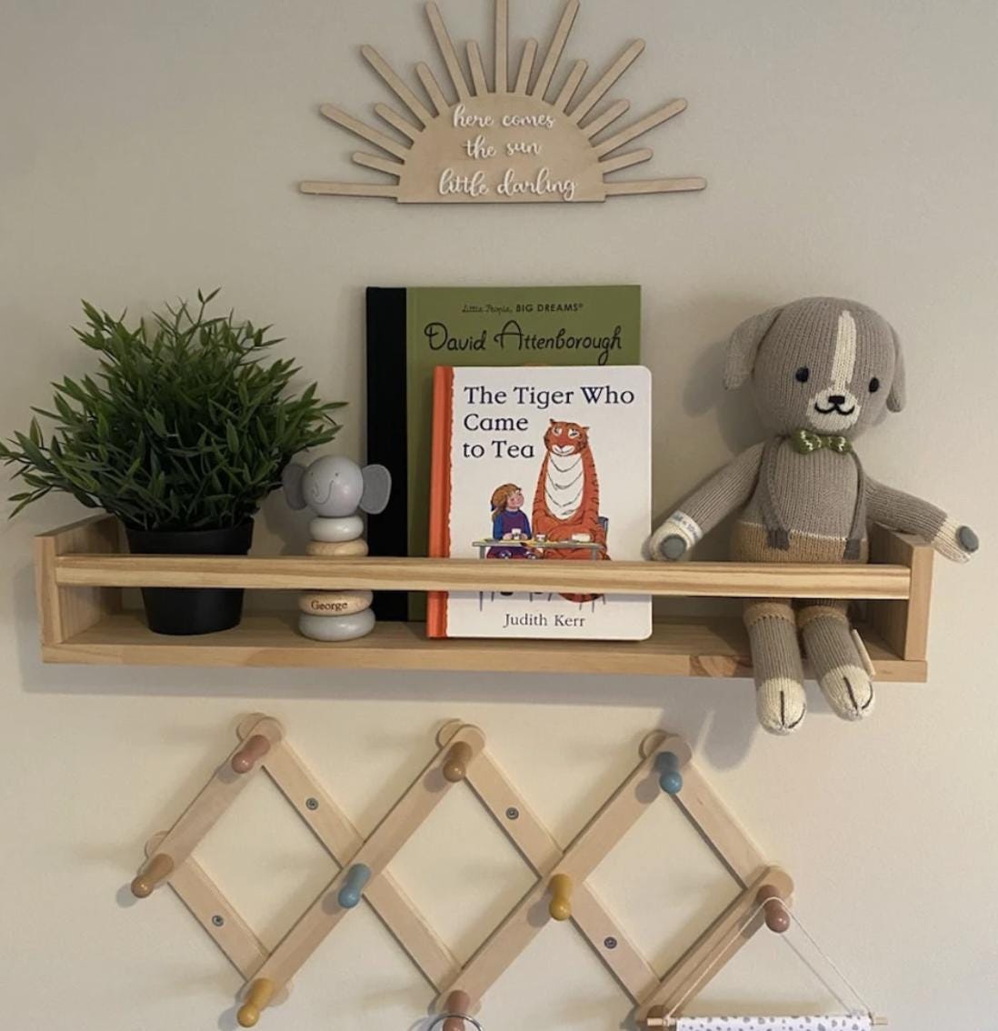 Wall Sign "You Are My Sunshine" Wooden Nursery Decor, Boho Sun Wall Art, Kids Bedroom Plaque, Baby Shower Gift, Sunbeam Wood Acrylic Sign